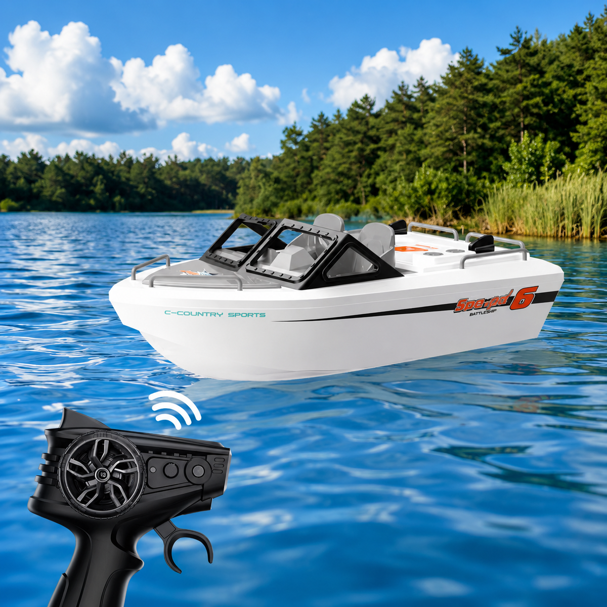 Bateau télécommandé - MarineX™ - Club Des Enfant
