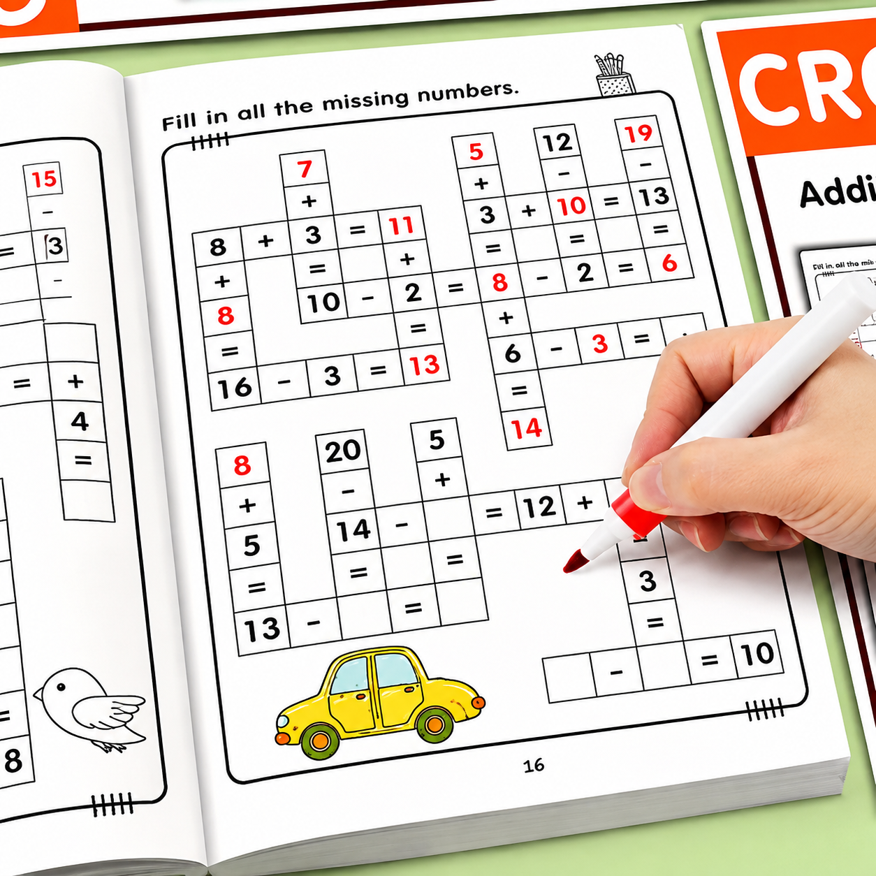 Cahier mathématiques enfant - MatiCroix™ - Club Des Enfants