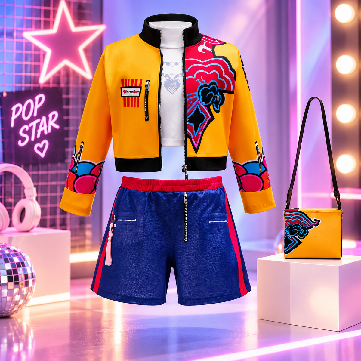 Déguisement kpop fille - PopStar™ - Club Des Enfants