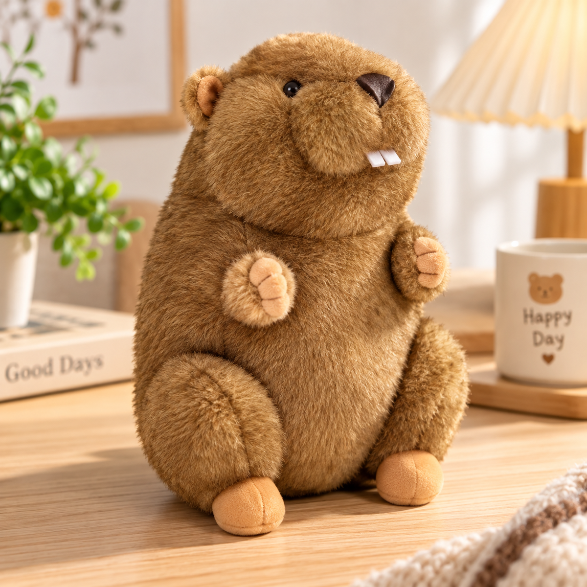 Peluche marmotte - Marmy™ - Club Des Enfants
