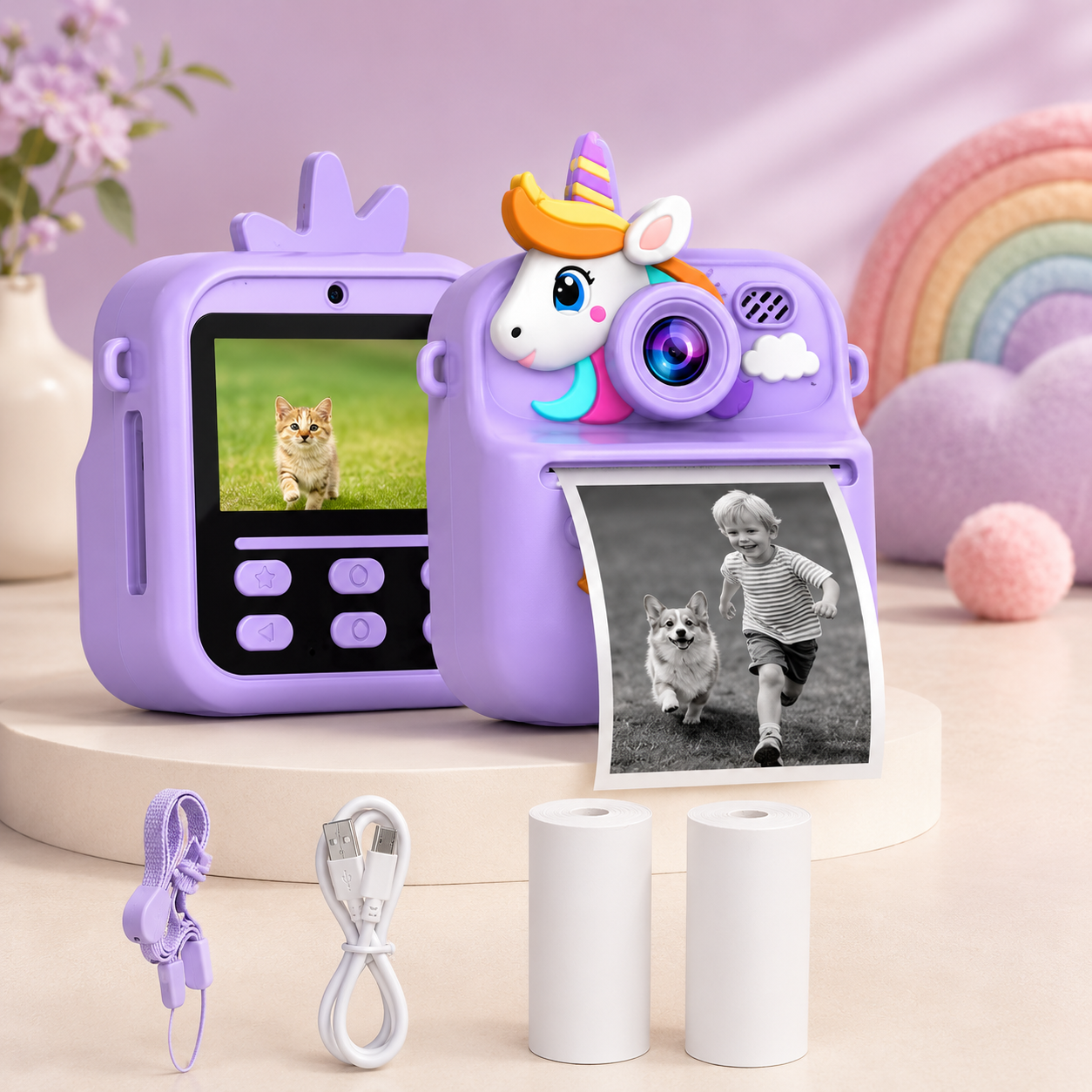 Appareil photo instantané enfant - PixiPrint™ - Club Des Enfants