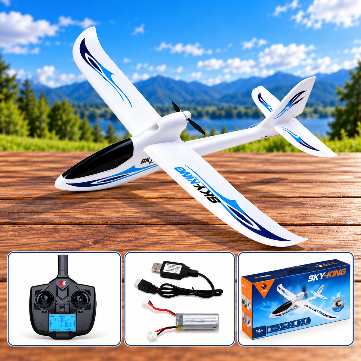Avion télécommandé - AeroFly™ - Club Des Enfants