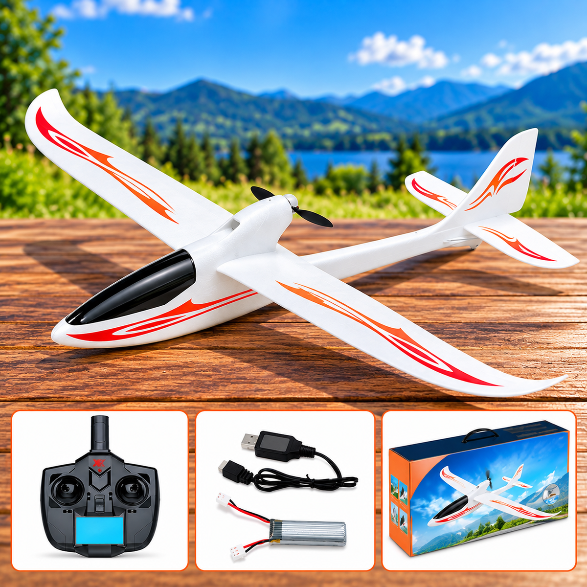 Avion télécommandé - AeroFly™ - Club Des Enfants