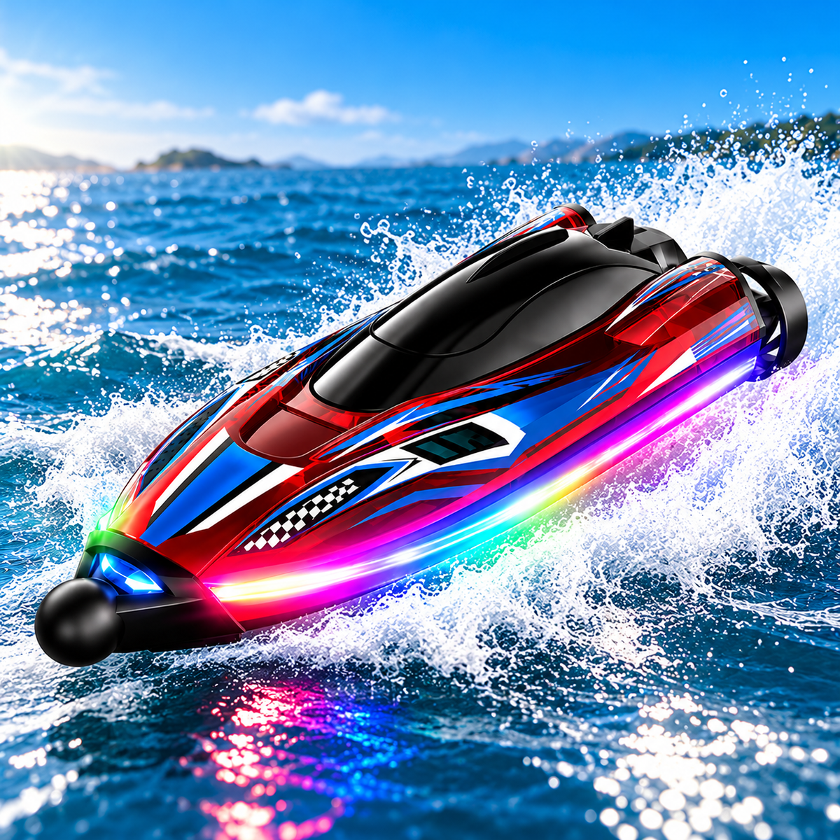 Bateau télécommandé - AquaRacer™ - Club Des Enfants