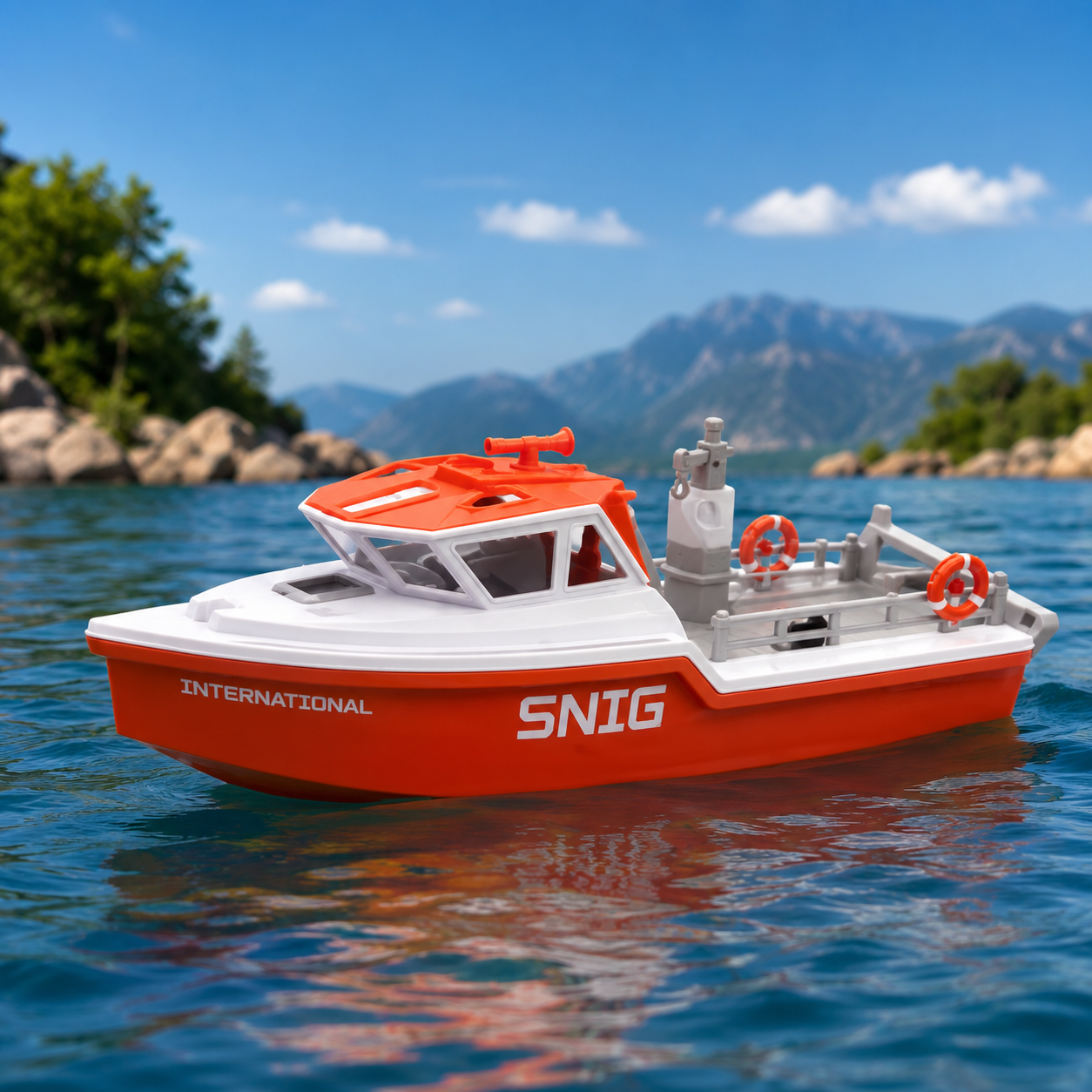 Bateau télécommandé - AquaRescue™ - Club Des Enfants