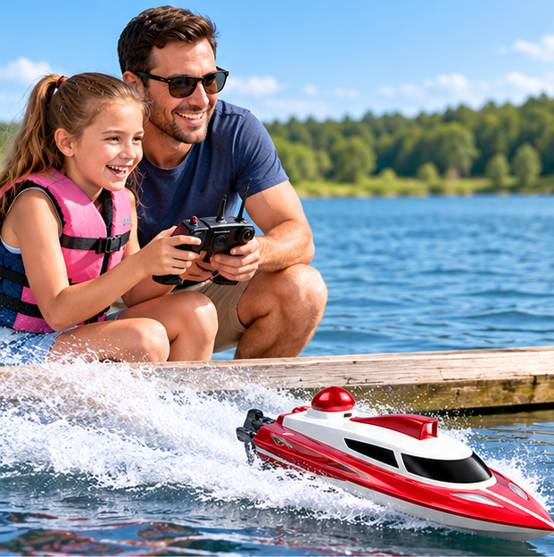Bateau télécommandé - AquaSpeed™ - Club Des Enfants