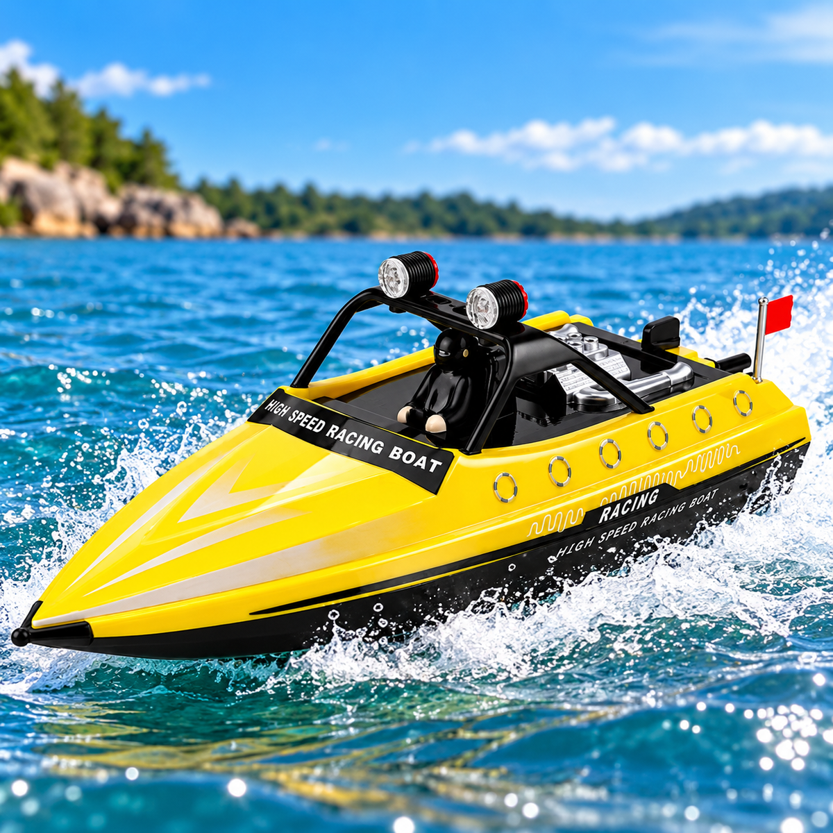 Bateau télécommandé -JetRacer™ - Club Des Enfants