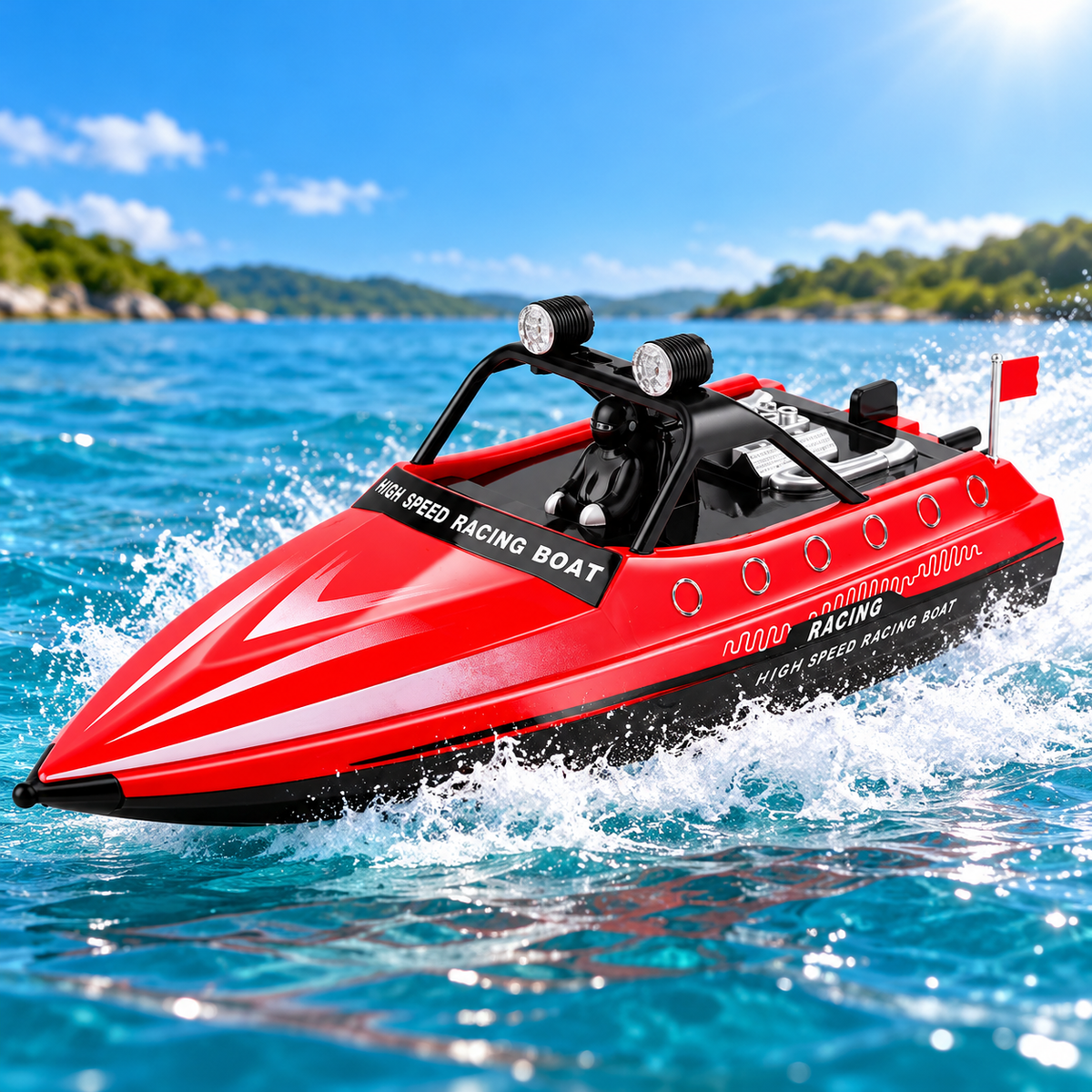 Bateau télécommandé -JetRacer™ - Club Des Enfants