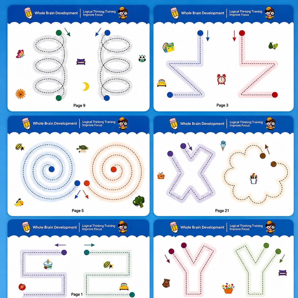 Cahier de graphisme - TraceKid™ - Club Des Enfants