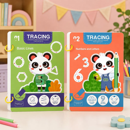Cahier de graphisme - TraceKid2™ -  Club Des Enfants