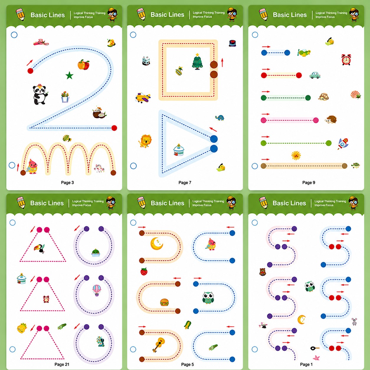 Cahier de graphisme - TraceKid2™ -  Club Des Enfants