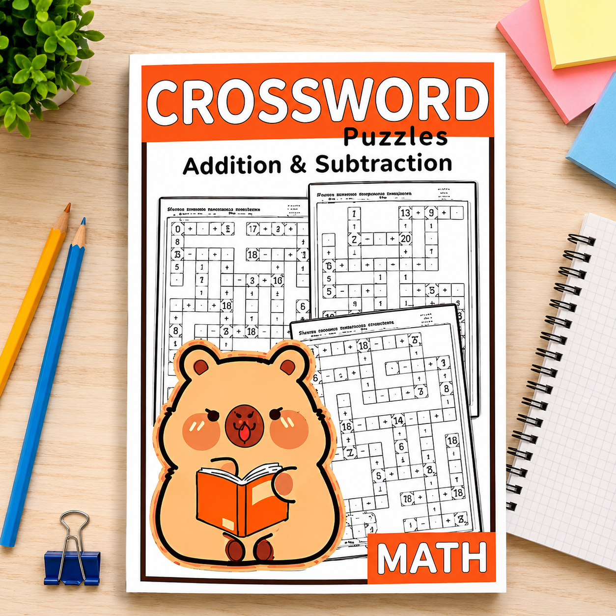 Cahier mathématiques enfant - MatiCroix™ - Club Des Enfants
