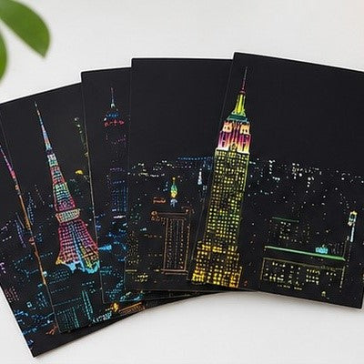 Carte à gratter - CityGlow™ - Club Des Enfants