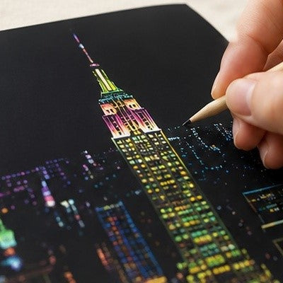 Carte à gratter - CityGlow™ - Club Des Enfants