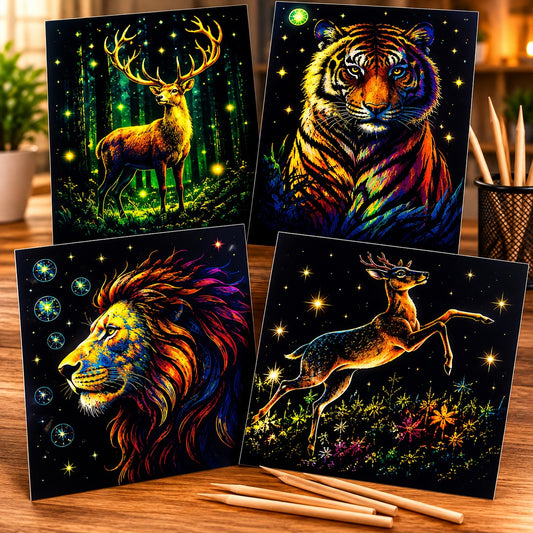 Carte à gratter - ForestGlow™ - Club Des Enfants