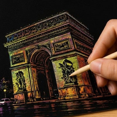 Carte à gratter - HeritageArt™ - Club Des Enfants