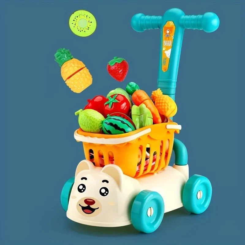 Chariot de supermarché - MonPetitCaddie™ - Club Des Enfants