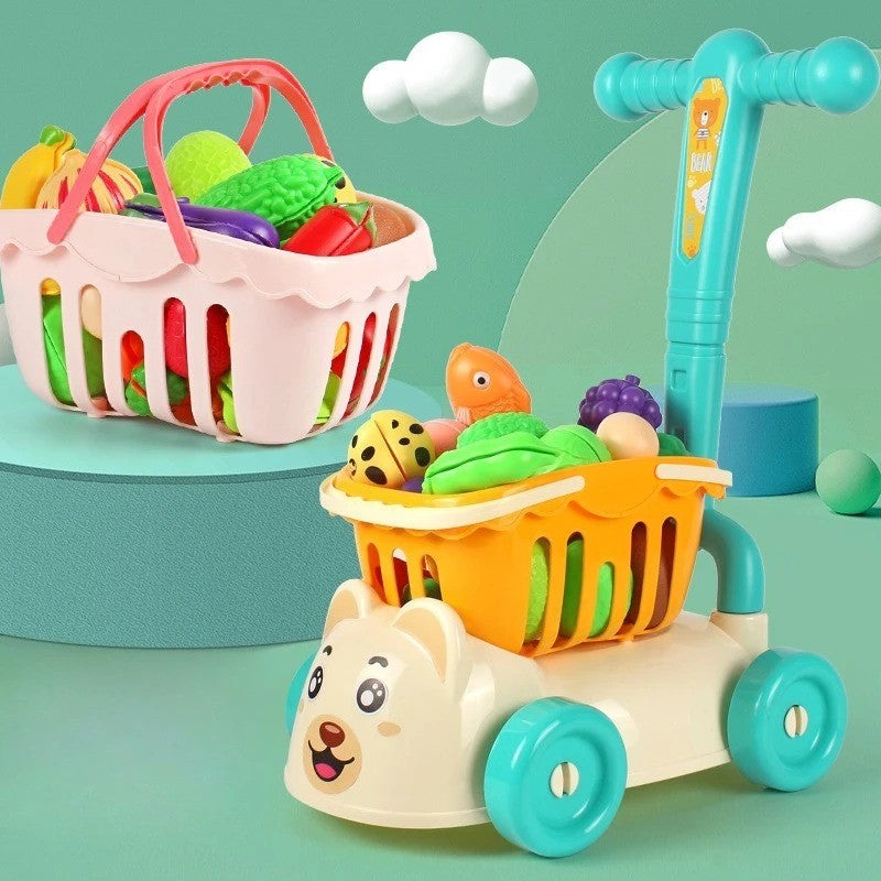 Chariot de supermarché - MonPetitCaddie™ - Club Des Enfants