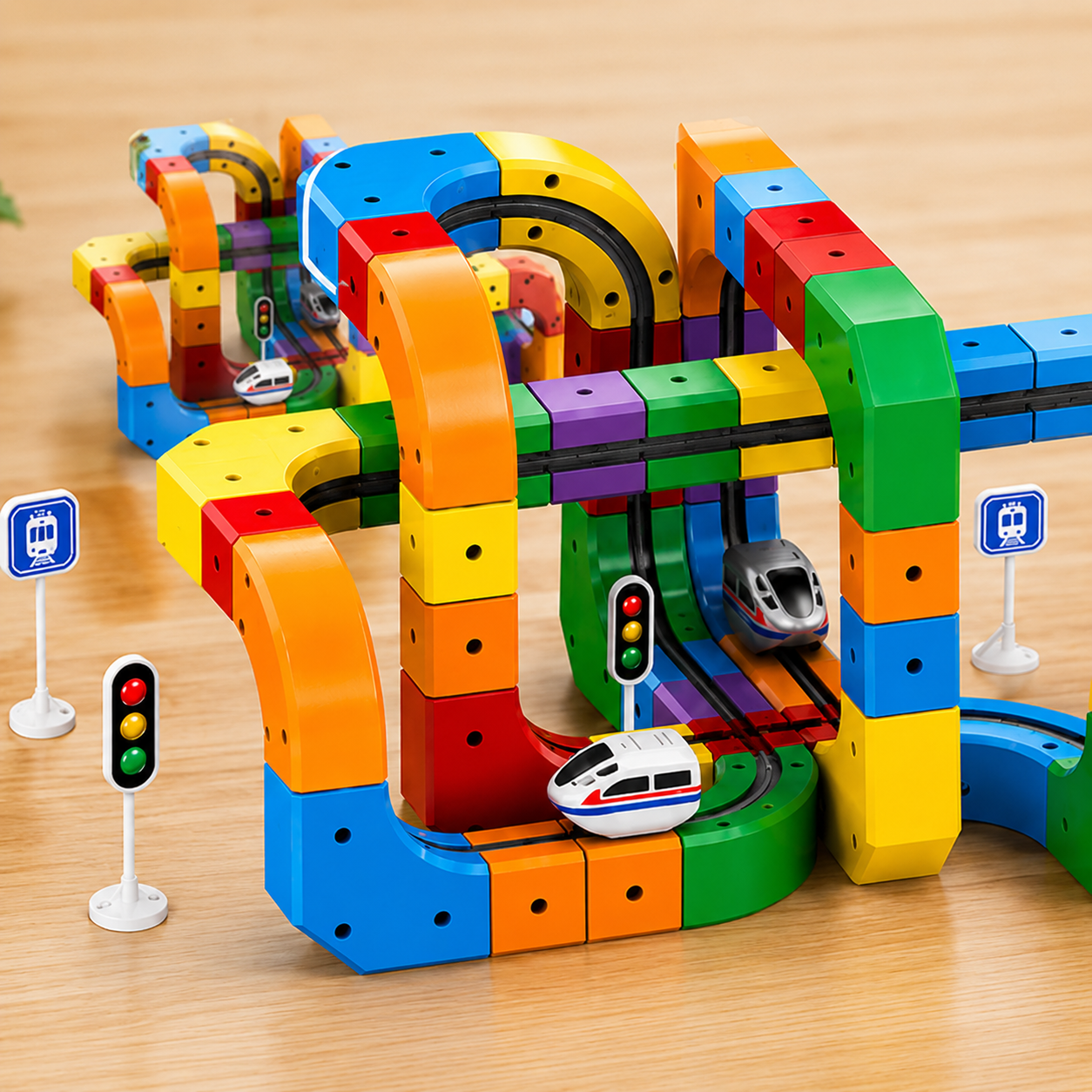 Circuit magnétique enfant - MagniRail™ - Club Des Enfants