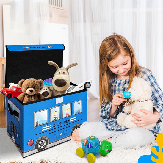 Coffre à jouet - BusBazar™ - Club Des Enfants