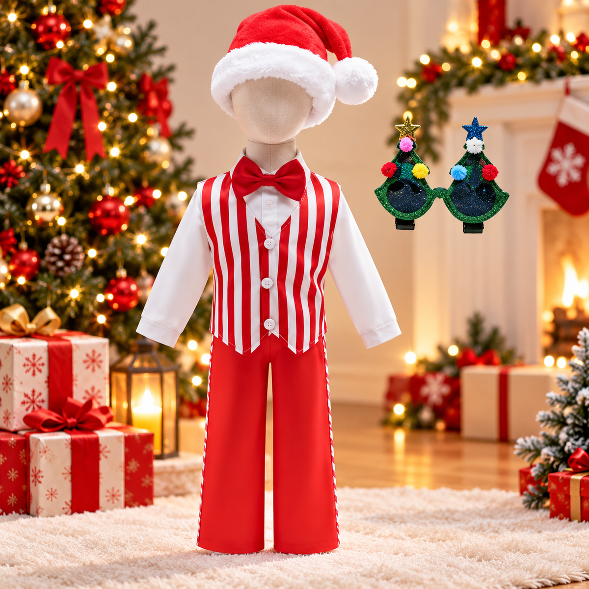 Costume de Père Noël enfant - Noëlou™ - Club Des Enfants