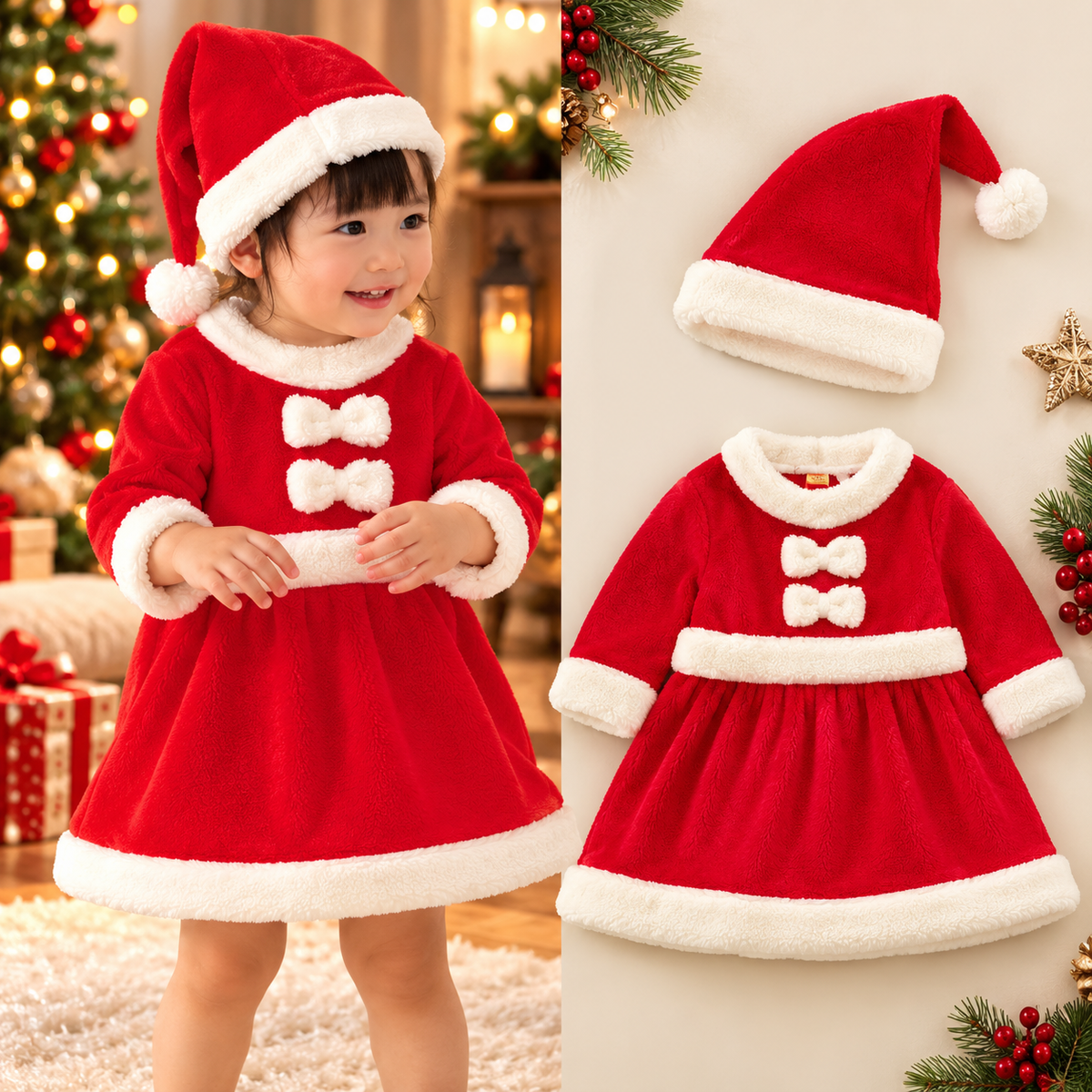 Costume de Père Noël enfant - SantaKids™ - Club Des Enfants