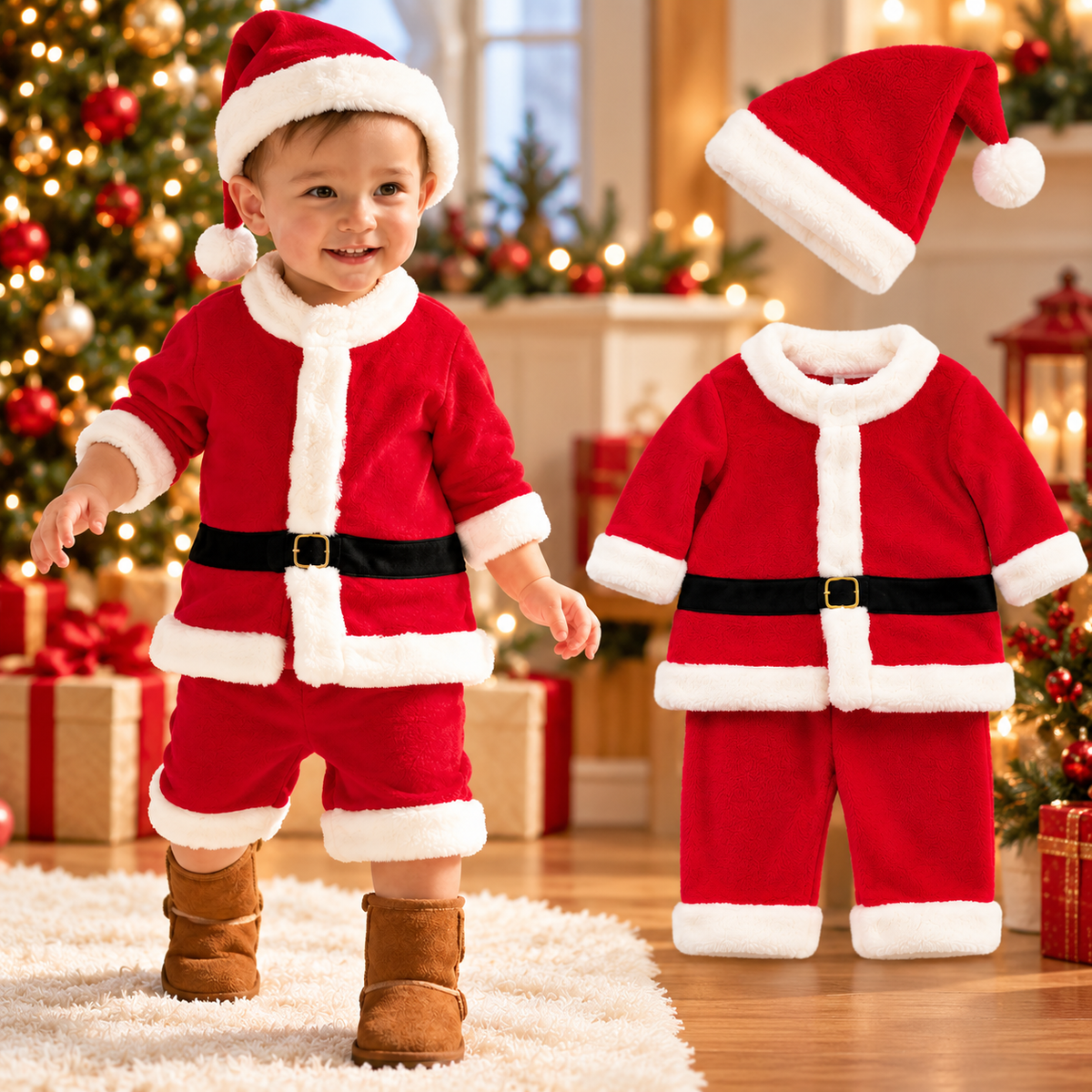 Costume de Père Noël enfant - SantaKids™ - Club Des Enfants