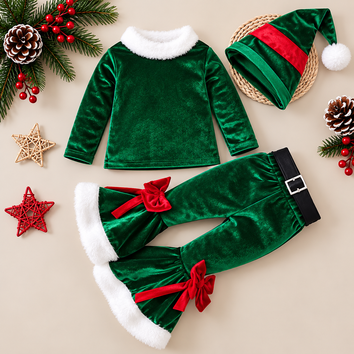 Déguisement Noël fille - ElfMagic™ - Club Des Enfants