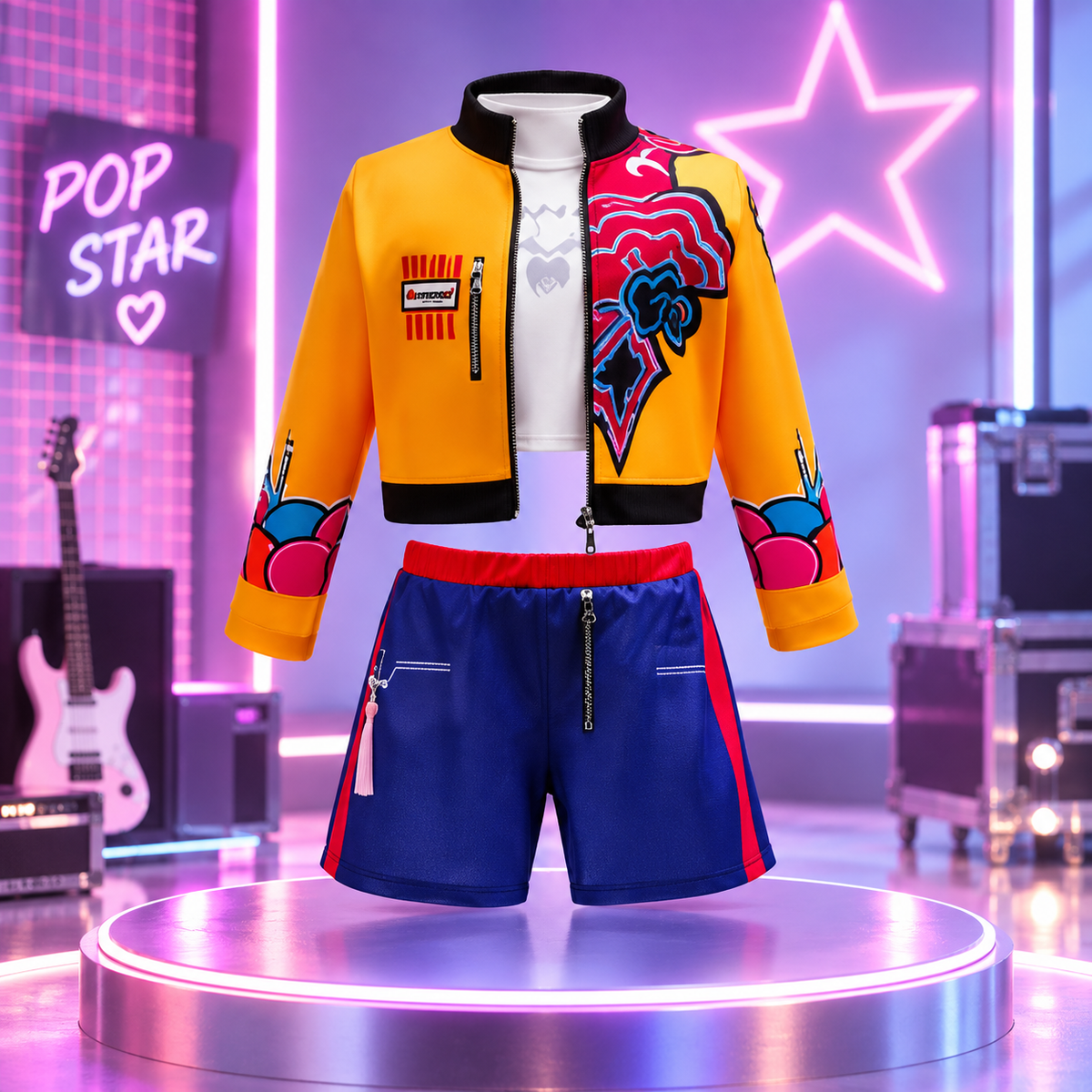 Déguisement kpop fille - PopStar™ - Club Des Enfants