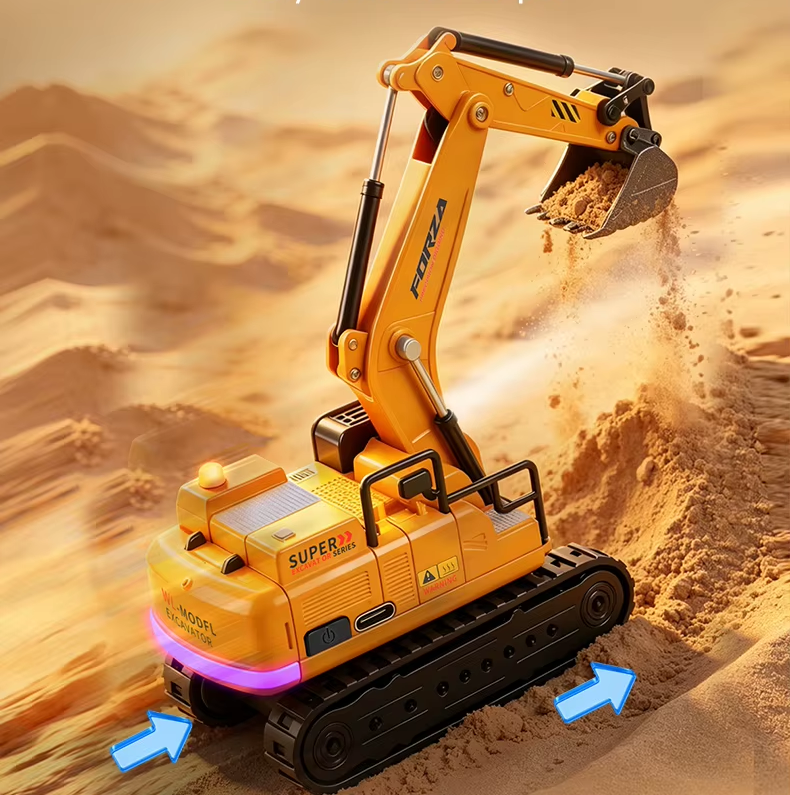 Excavatrice télécommandée - DiggerMax™ - Club Des Enfants