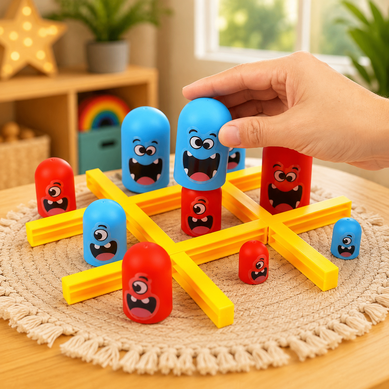 Jeu de société 3 ans -TicTac Battle™ - Club Des Enfants