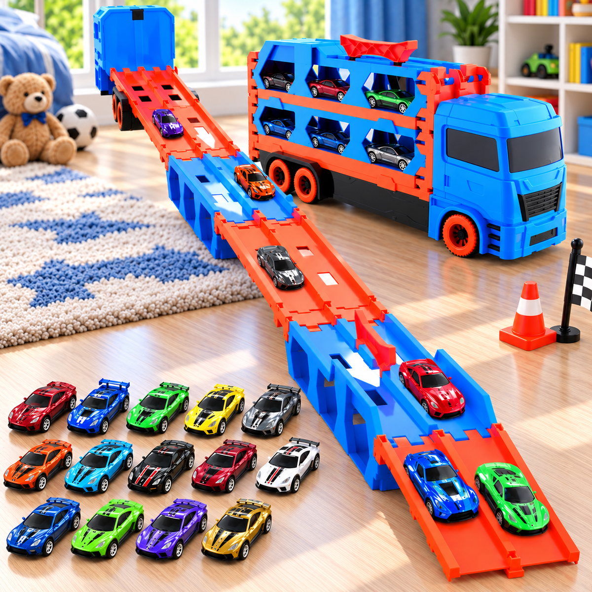 Jouet camion - Truck’N’Race2™ - Club Des Enfants