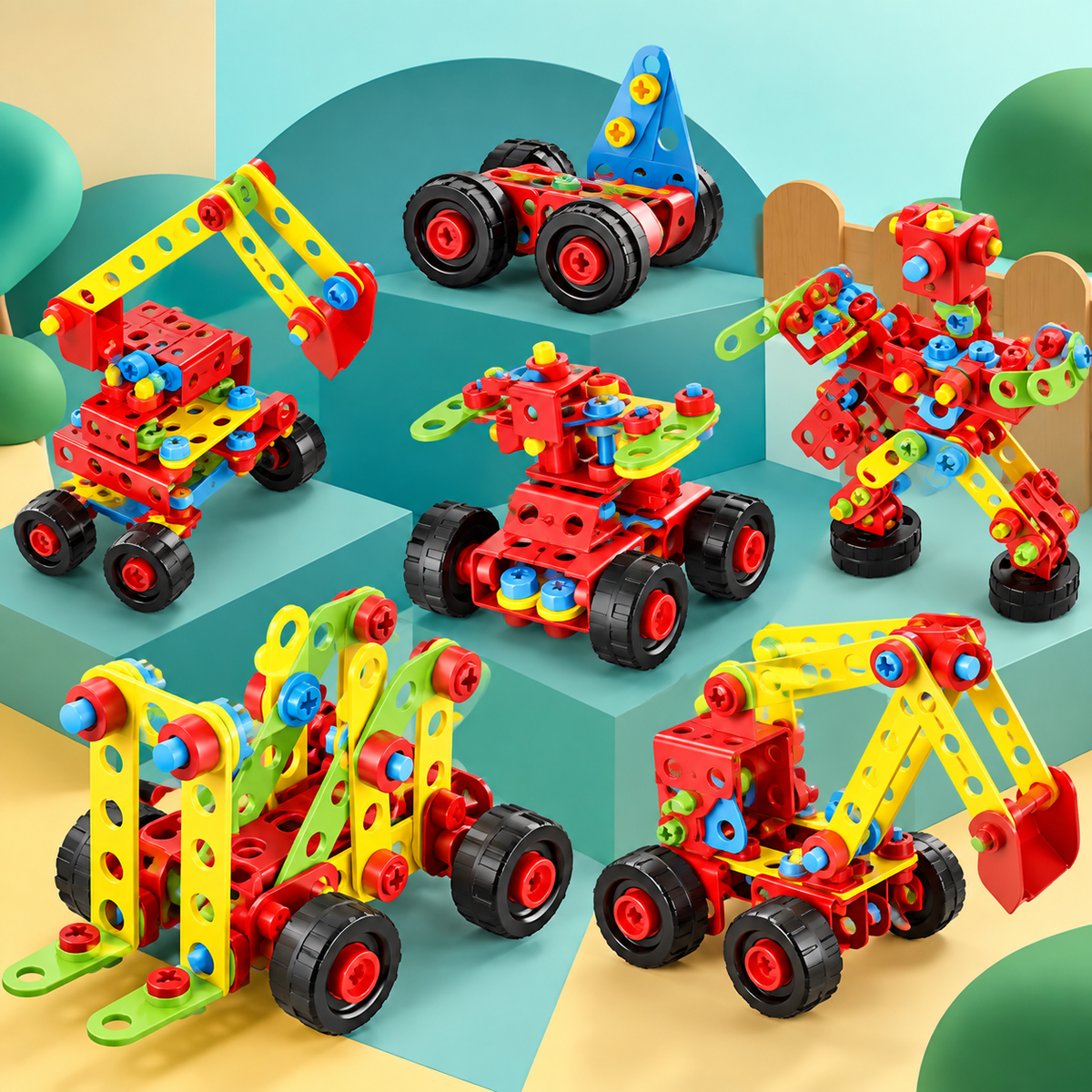 Kit de construction mécanique - MecaBuild™ - Club Des Enfants