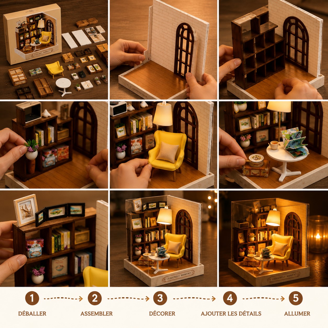 Kit maison miniature - CoinLecture™ - Club Des Enfants