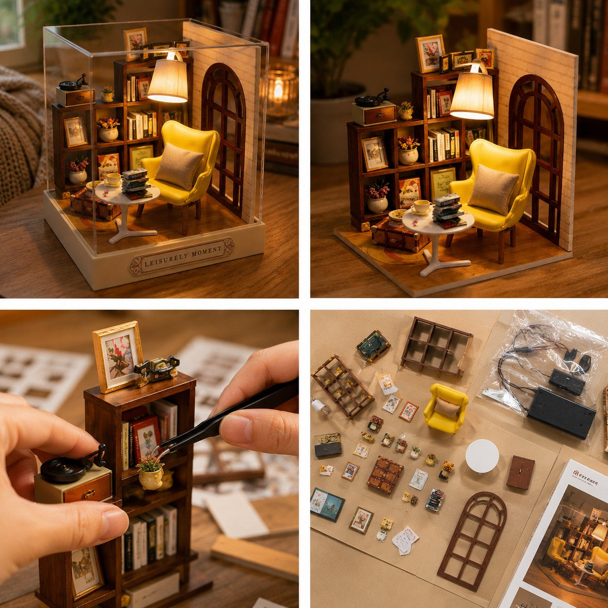 Kit maison miniature - CoinLecture™ - Club Des Enfants