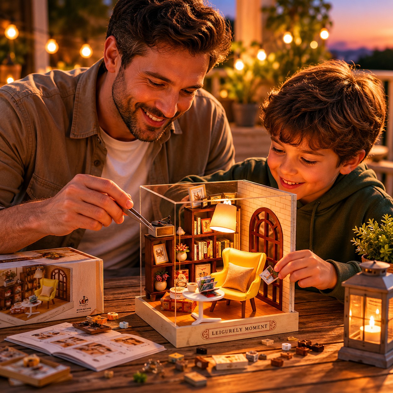 Kit maison miniature - CoinLecture™ - Club Des Enfants