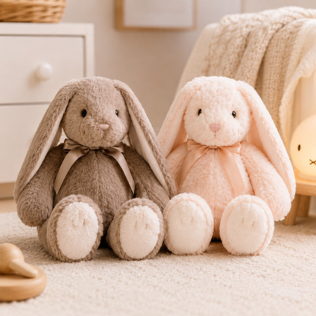 Lapin en peluche -Bélinou™ - Club des Enfants