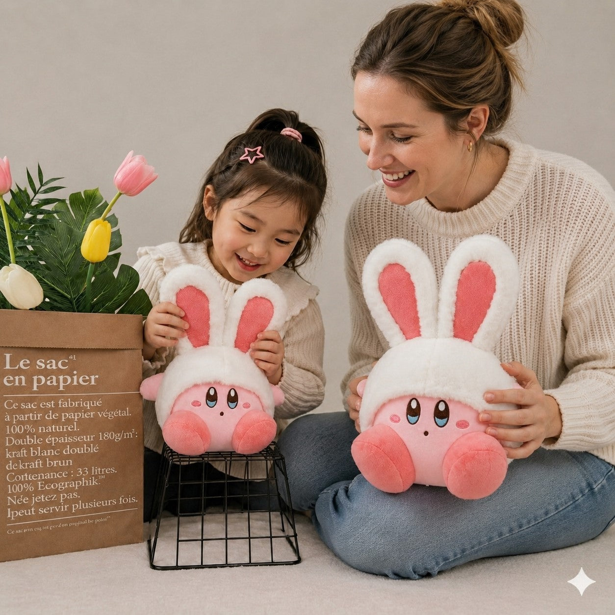 Lapin peluche - TenderMoon™ - Club des Enfants
