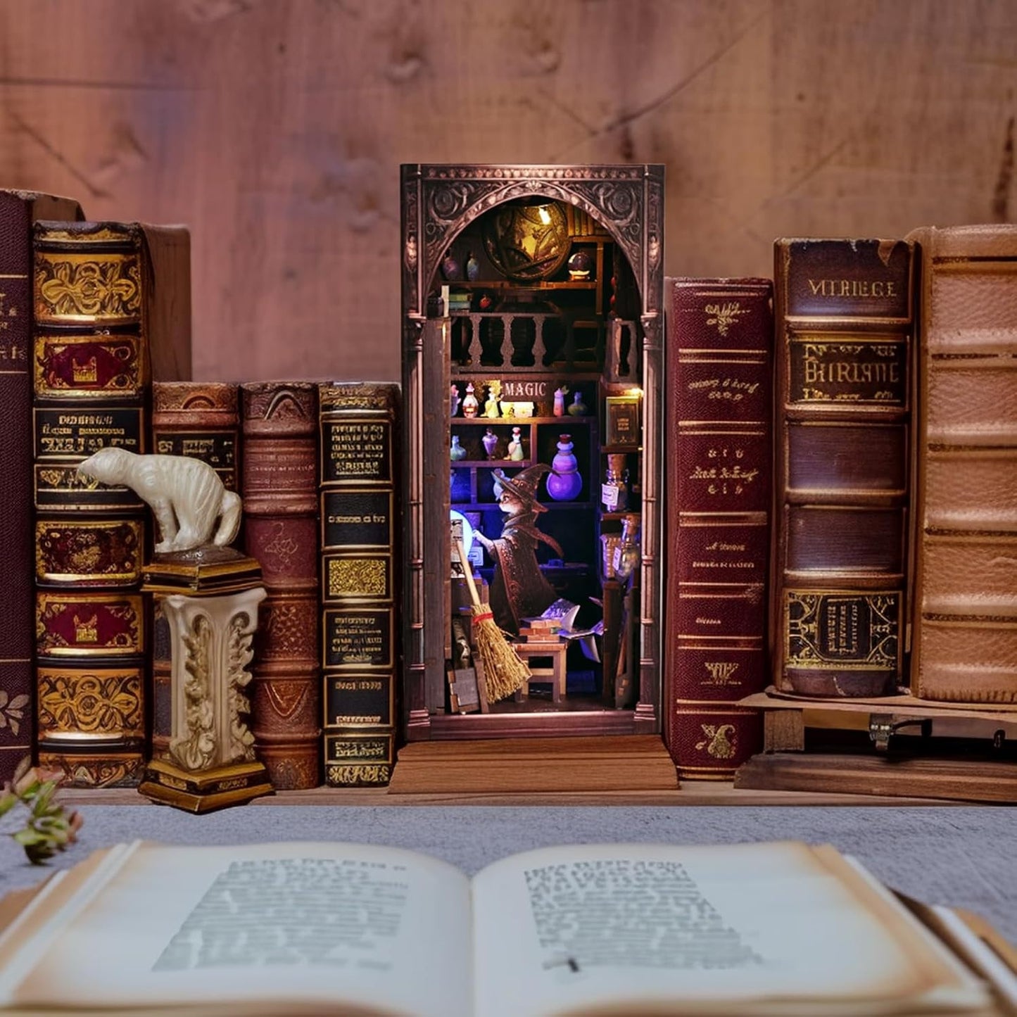 Maison de poupée en bois - Bibliomage™ - Club Des Enfants