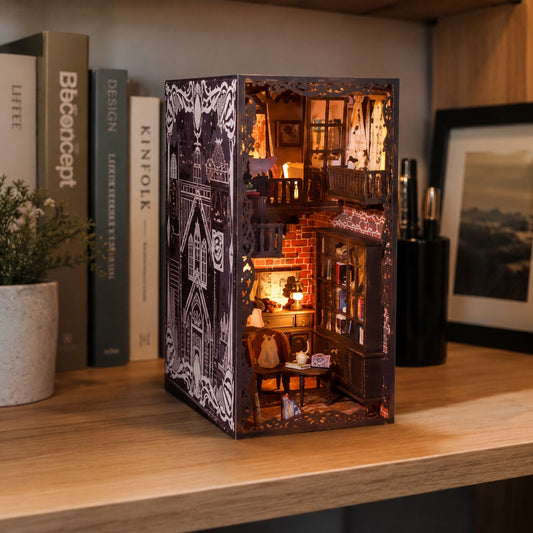 Maison de poupée en bois - BookHaven™ - Club des Enfants