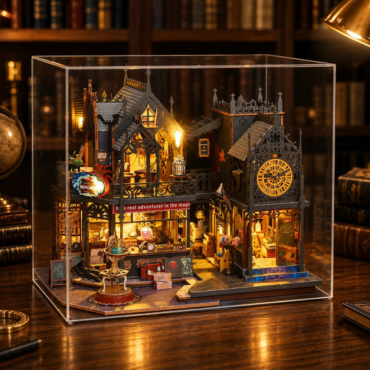 Maison de poupée en bois - Luminia™ - Club Des Enfants
