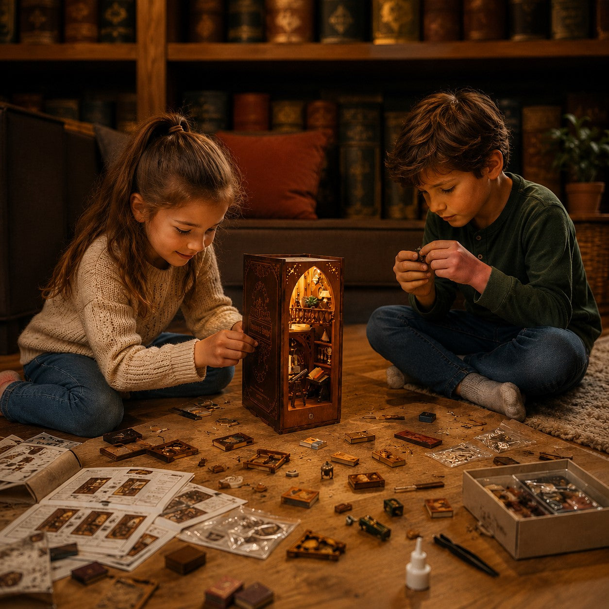 Maison de poupée en bois - PageSecrète™ - Club Des Enfants