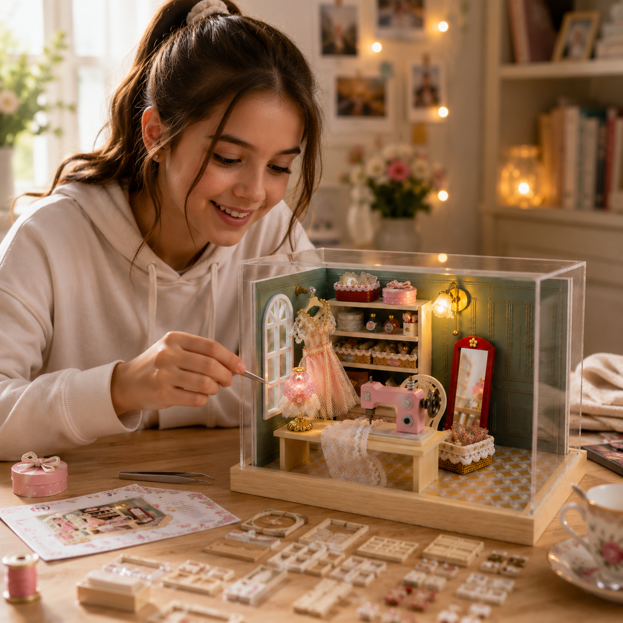 Maison miniature DIY - FashionTiny™ - Club Des Enfants
