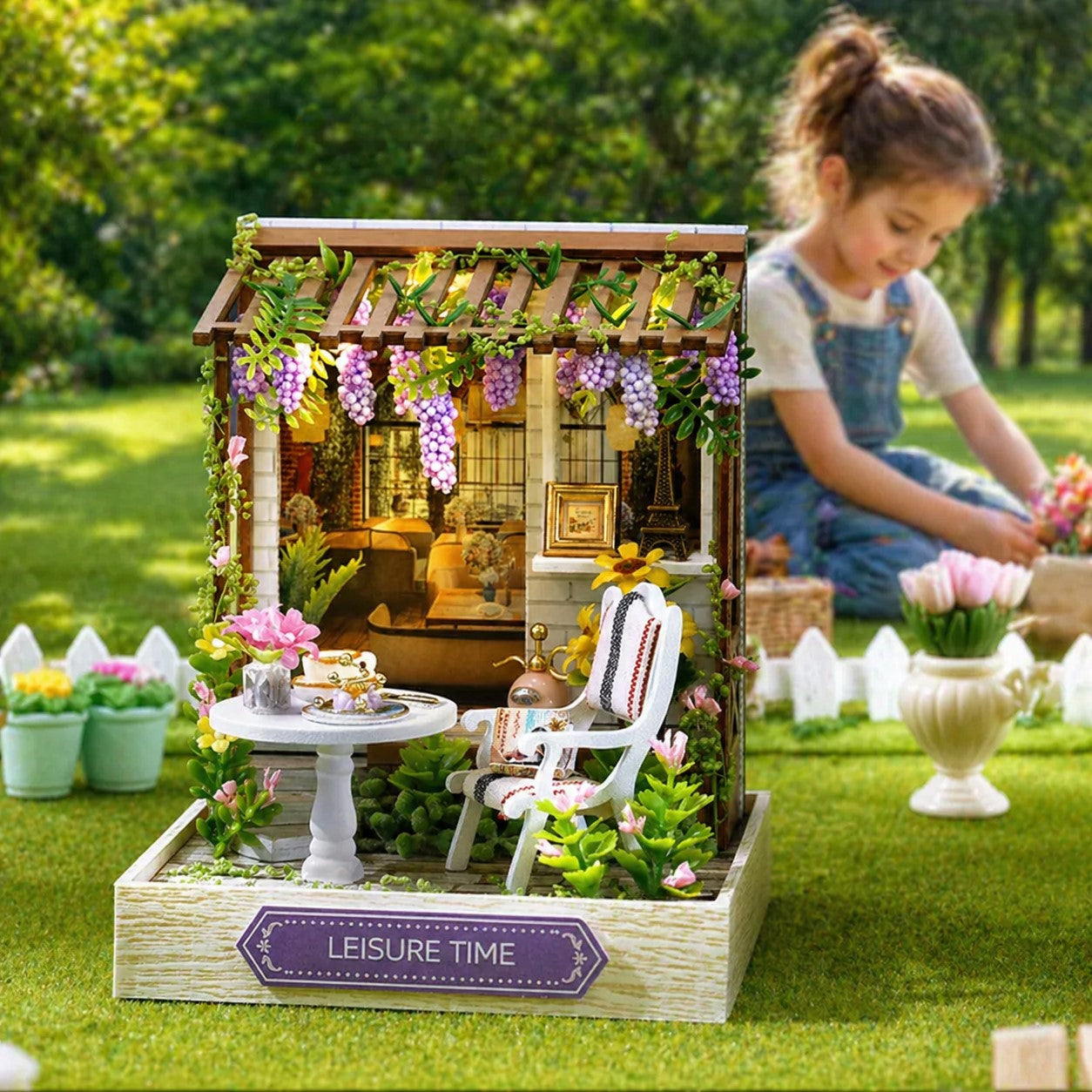 Maison pour poupée - JardinEnchanté™ - Club Des Enfants