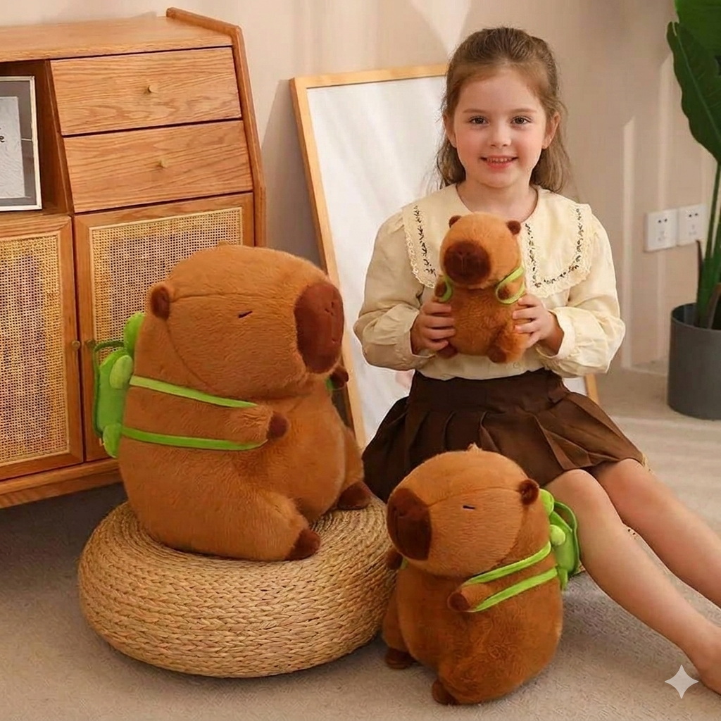 Peluche capybara - CapyChou™ - Club Des Enfants