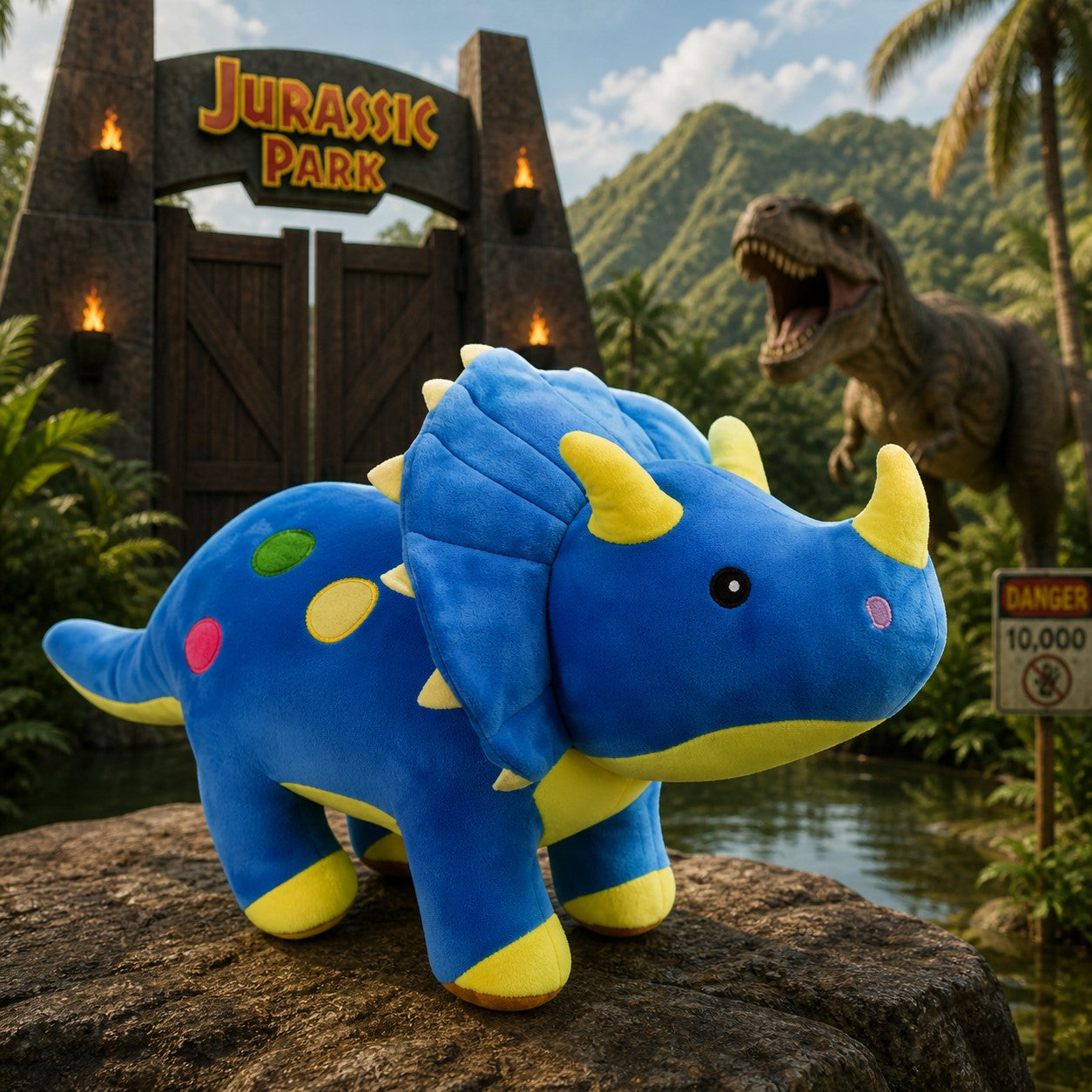 Peluche dinosaure - MiniSaurus™ - Club Des Enfants
