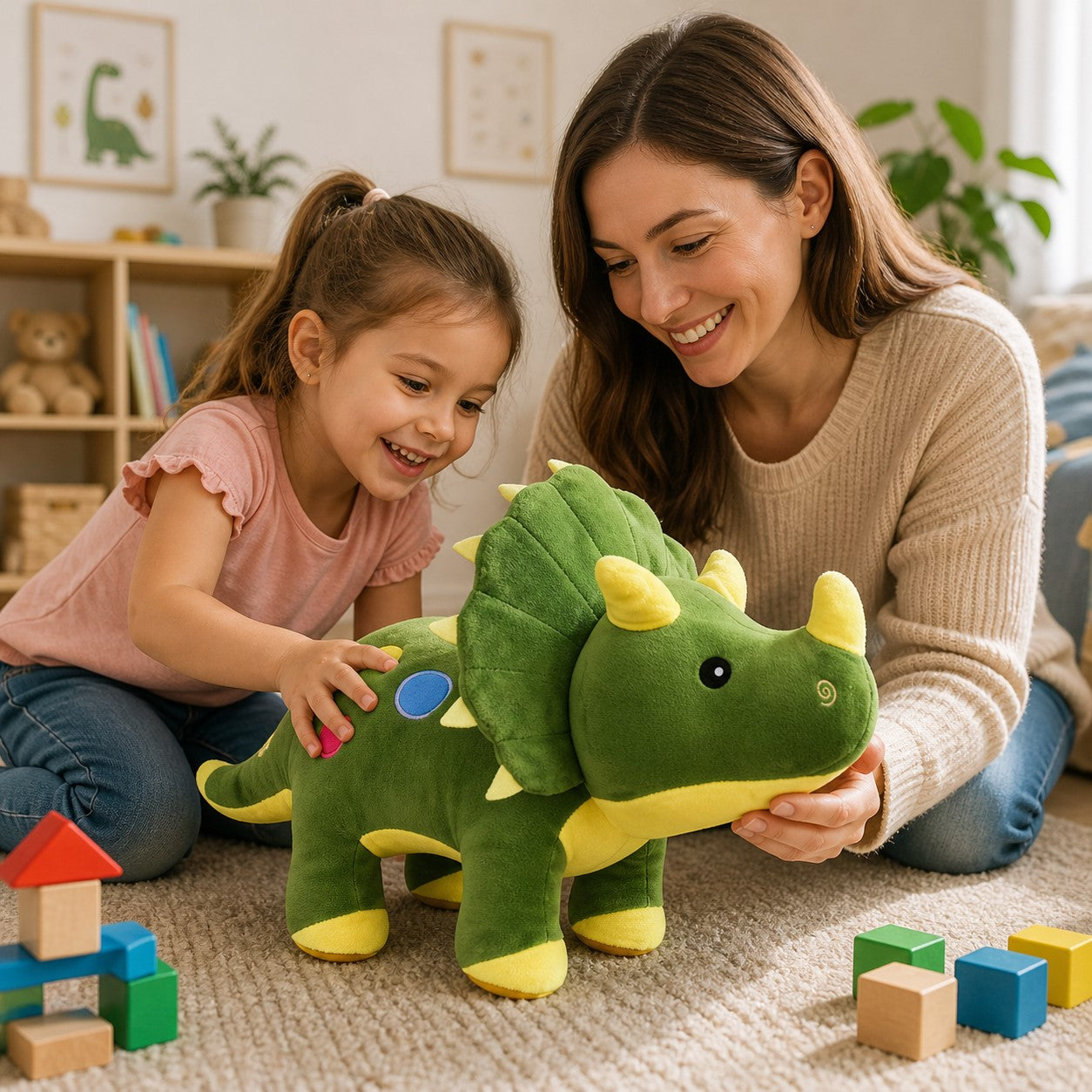 Peluche dinosaure - MiniSaurus™ - Club Des Enfants