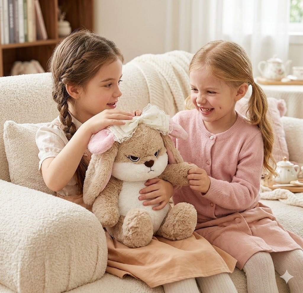 Peluche lapin - Grognou™ - Club Des Enfants