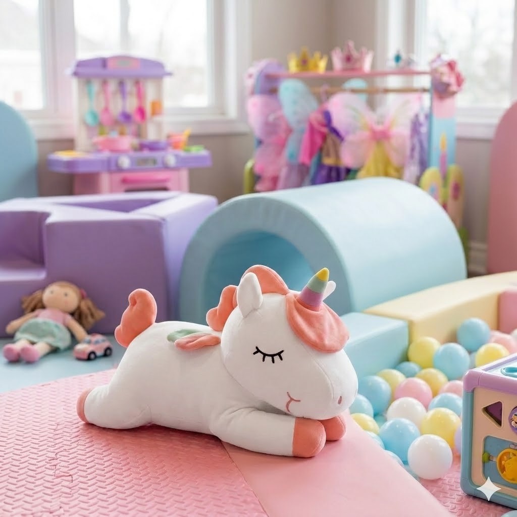 Peluche licorne - Licorna™ - Club Des Enfants