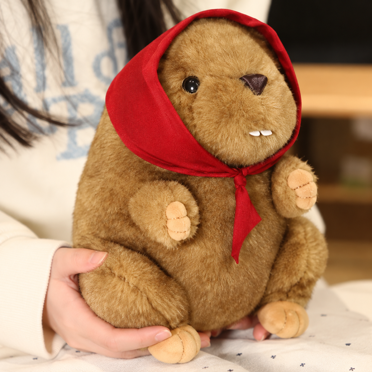 Peluche marmotte - Marmy™ - Club Des Enfants